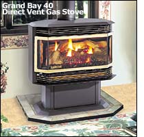 Grand Bay 40 Direct Vent Gas Stove